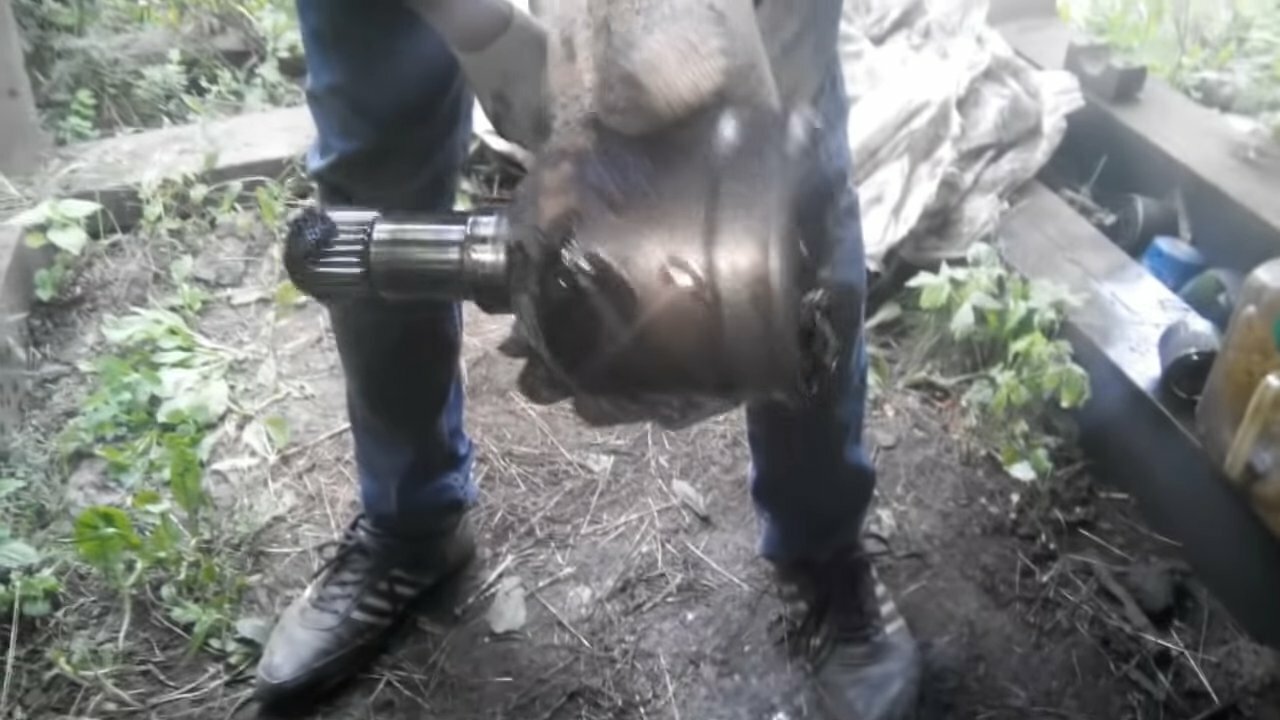 Замена внутреннего ШРУСа