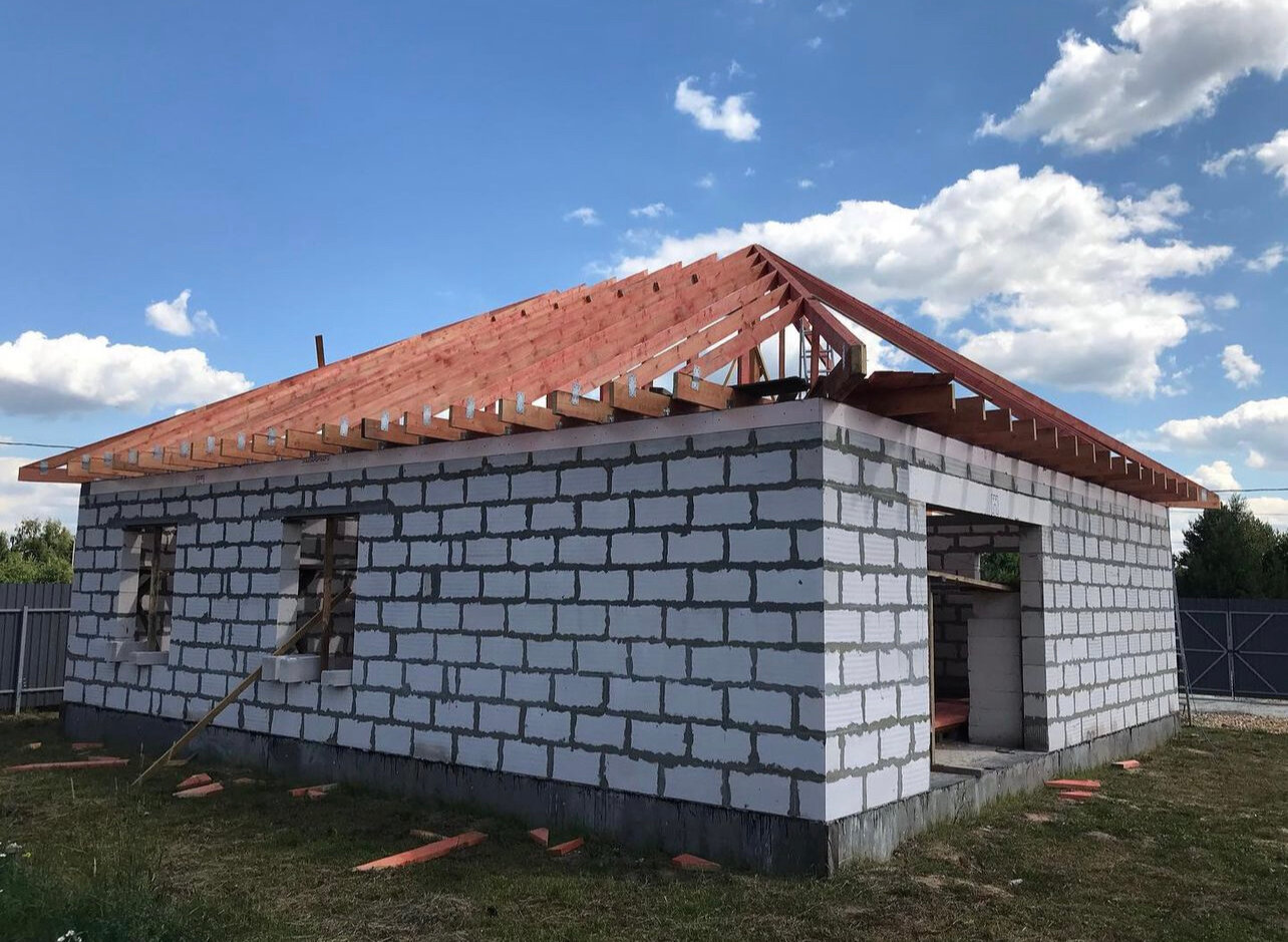 гараж из газобетона, гараж из пеноблоков, гараж из пеноблоков своими руками, газосиликатные блоки, гараж из газосиликатных блоков