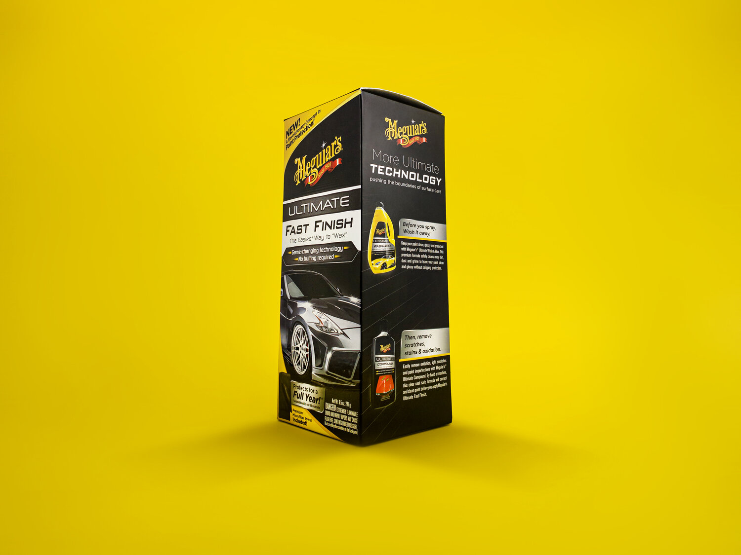 g18309 meguiar's ultimate fast finish воск аэрозоль (набор), 241г, ultimate fast finish, meguiars, meguiar s, полироль