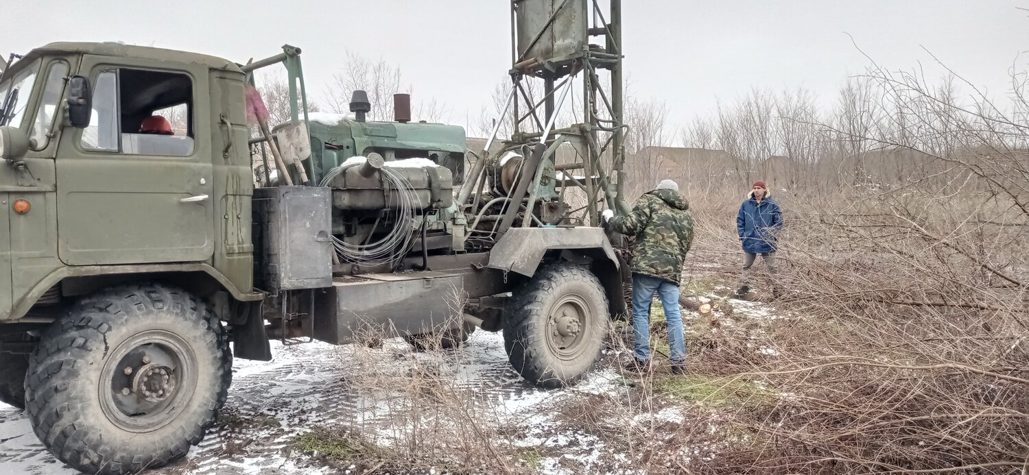 буровая угб 50 газ 66, газ 66 буровая, бурение скважин урал, урал лесовоз, пкс на буровой