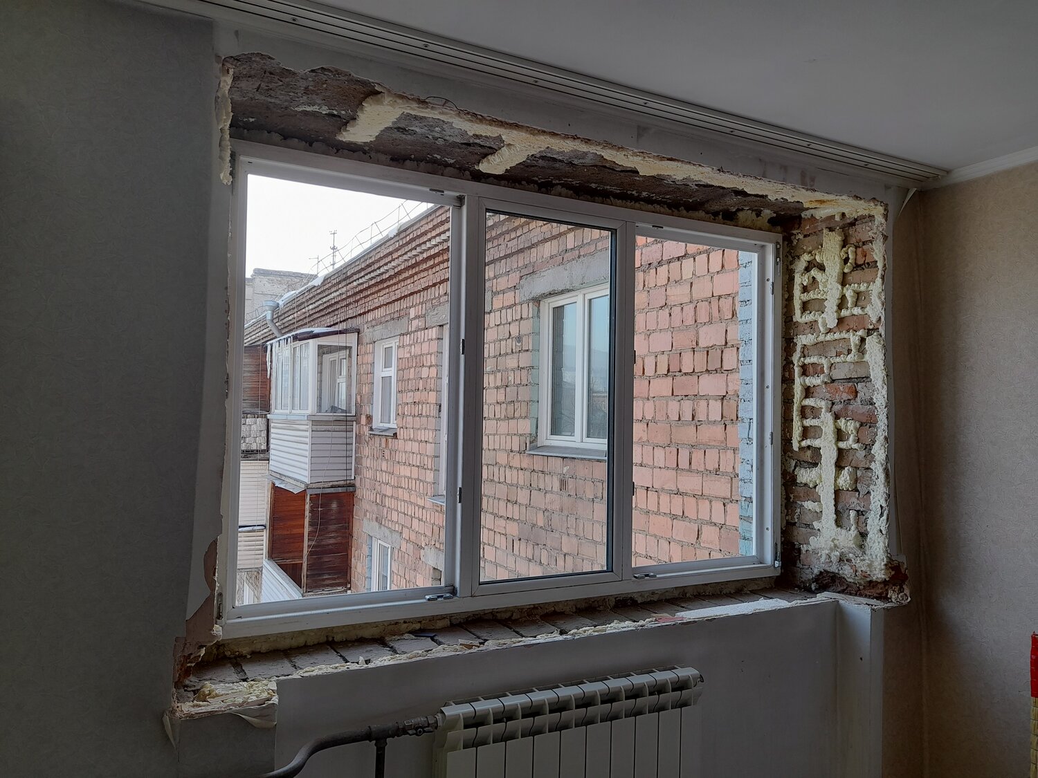 Замена экструдированного уплотнителя