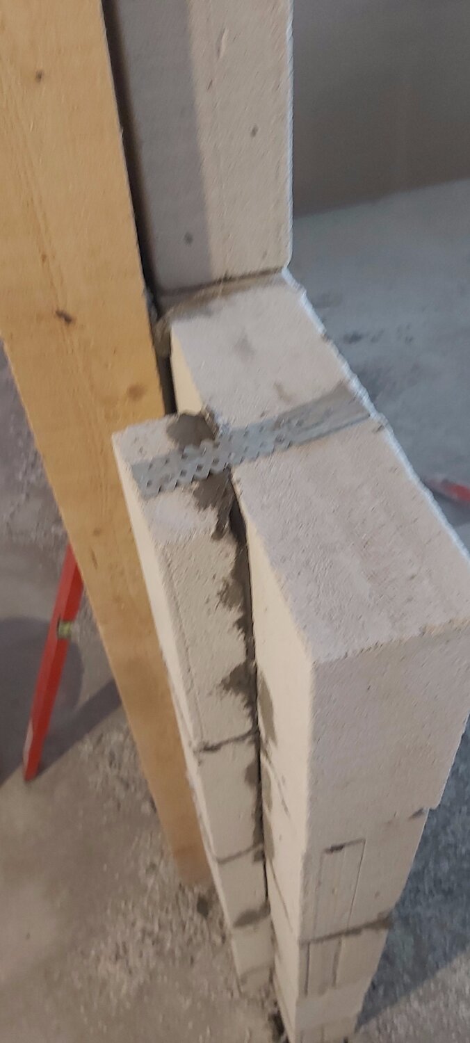 кладка газобетонных блоков, газобетонные блоки, газобетон, армирование кладки из газобетона, кладка газоблока