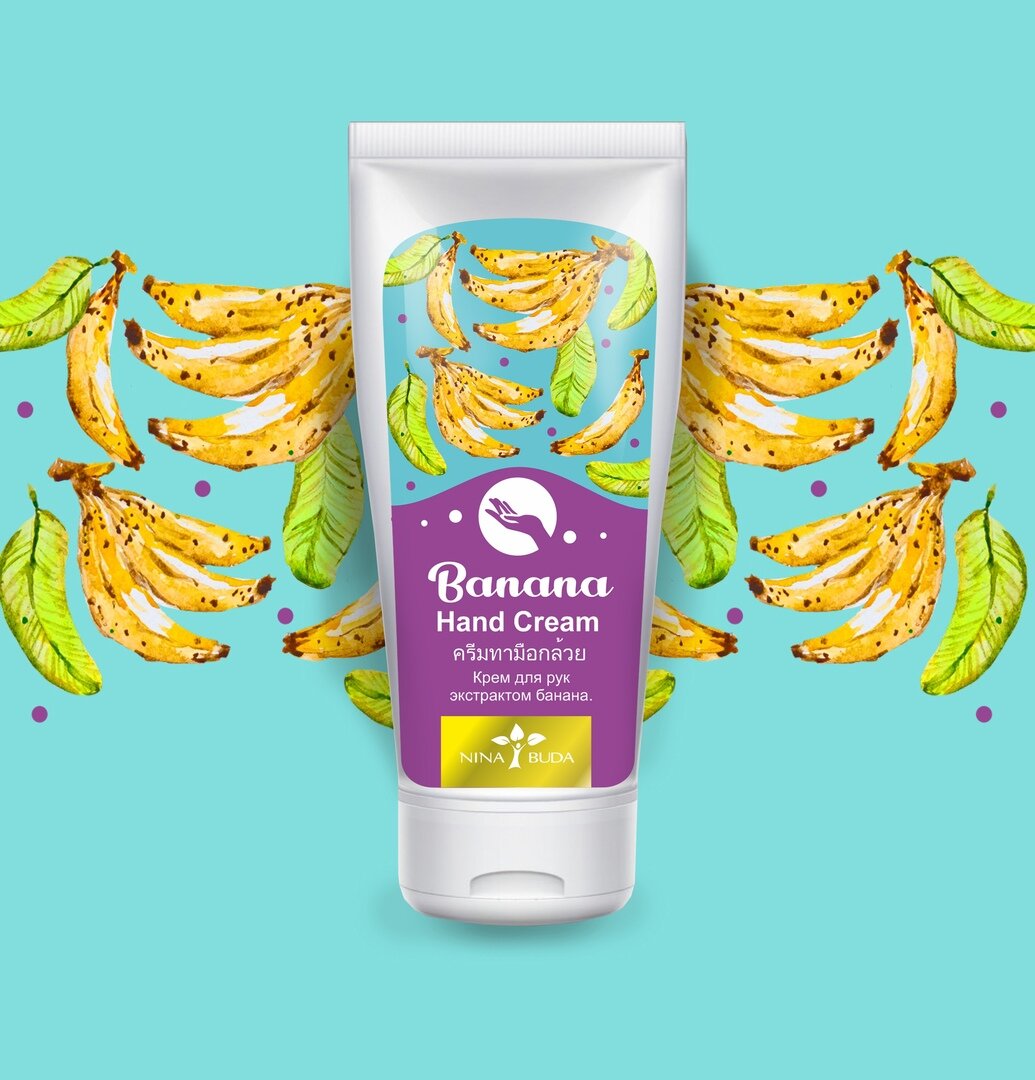 крем для рук банан farm stay banana hand cream 100ml, farmstay крем для рук banana hand cream, крем для рук с экстрактом банана nina budal, крем для рук farmstay i am real fruit banana, farmstay i am real fruit banana hand cream