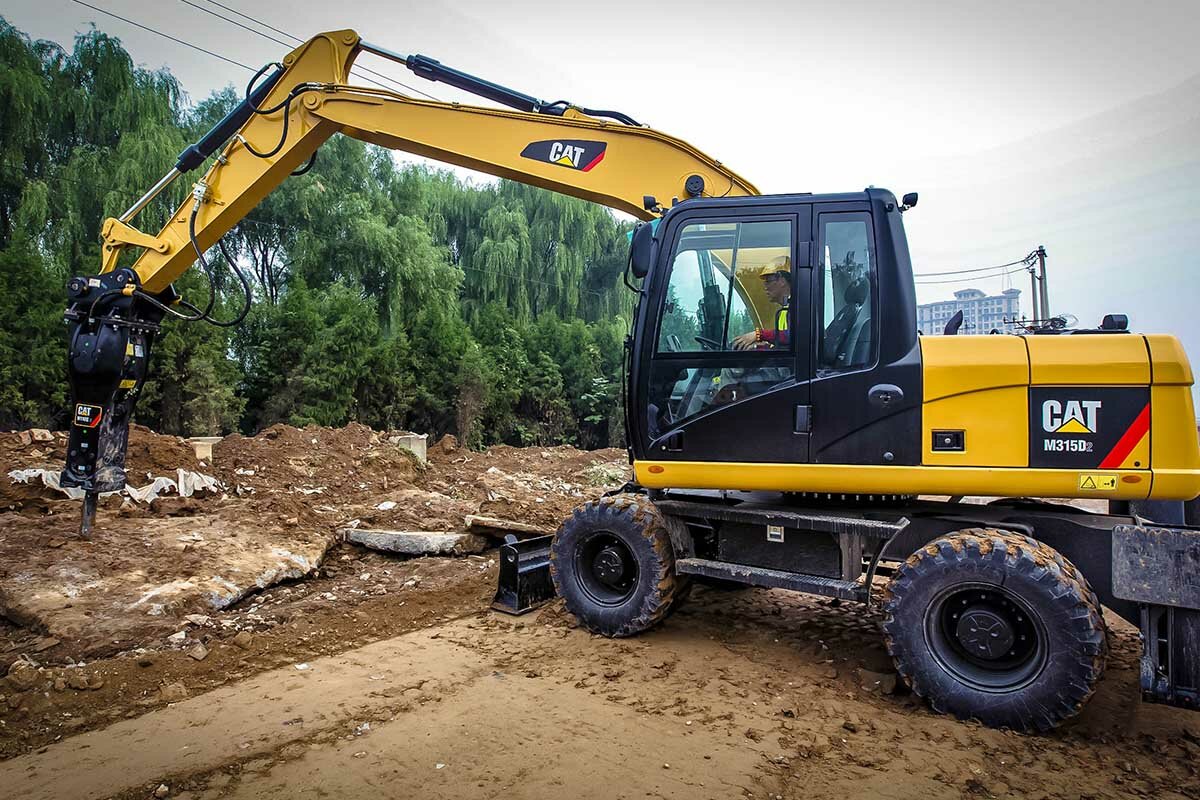 экскаватор cat 315 d2 технические характеристики, экскаватор cat m315d2, колесный экскаватор cat m320d2, колесный экскаватор cat m315, колесный экскаватор jcb js 145w