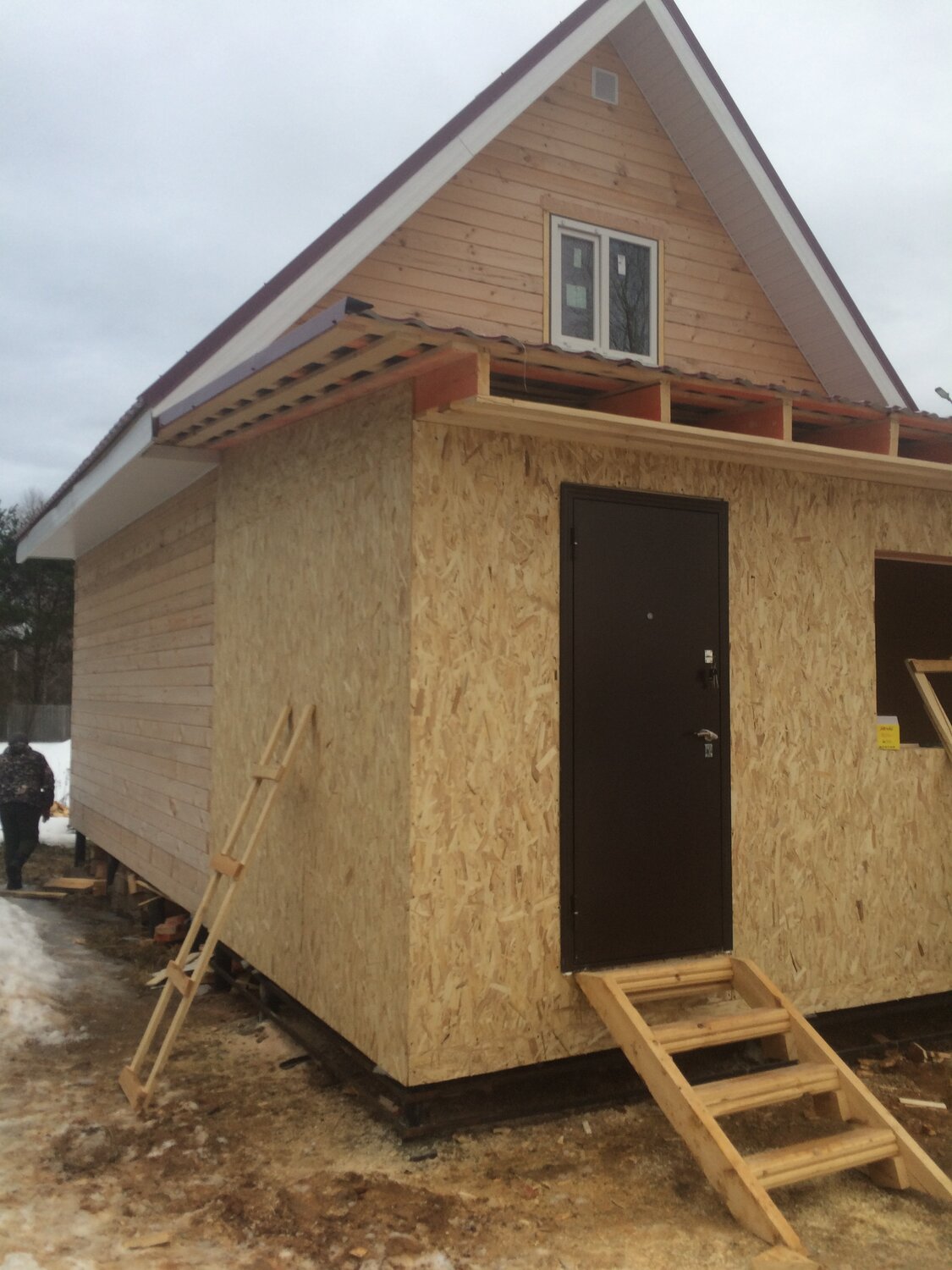 Строительство пристройки к дому