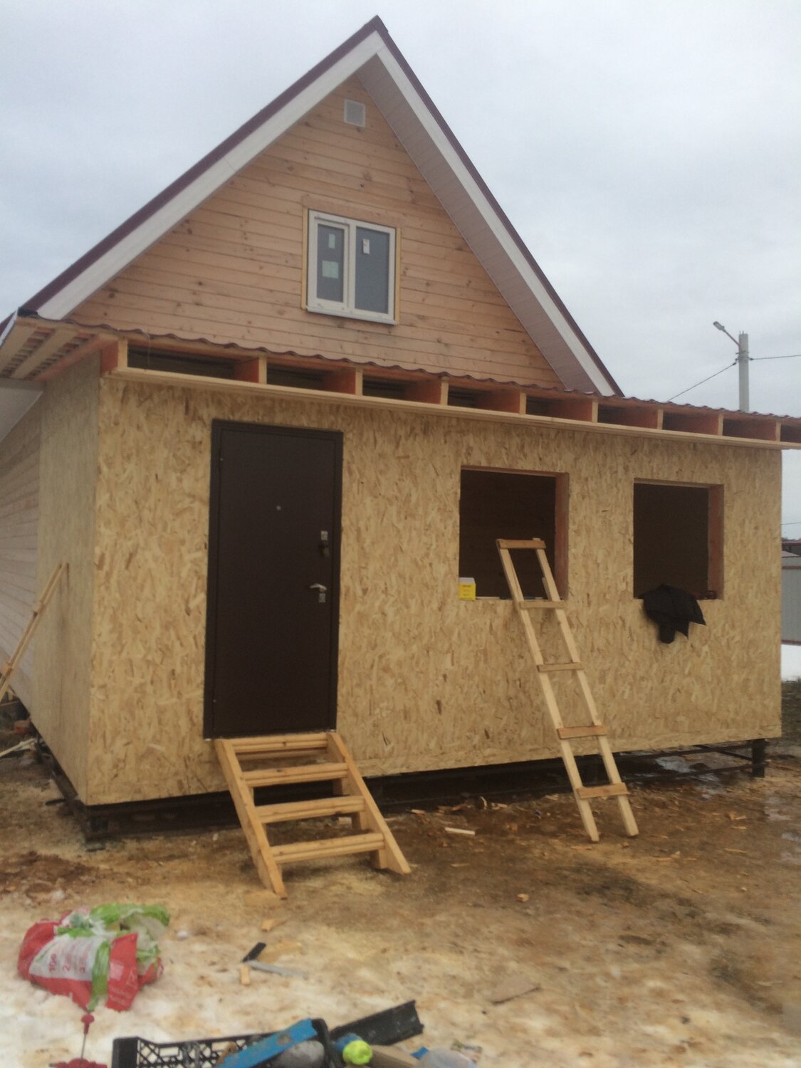 Строительство пристройки к дому