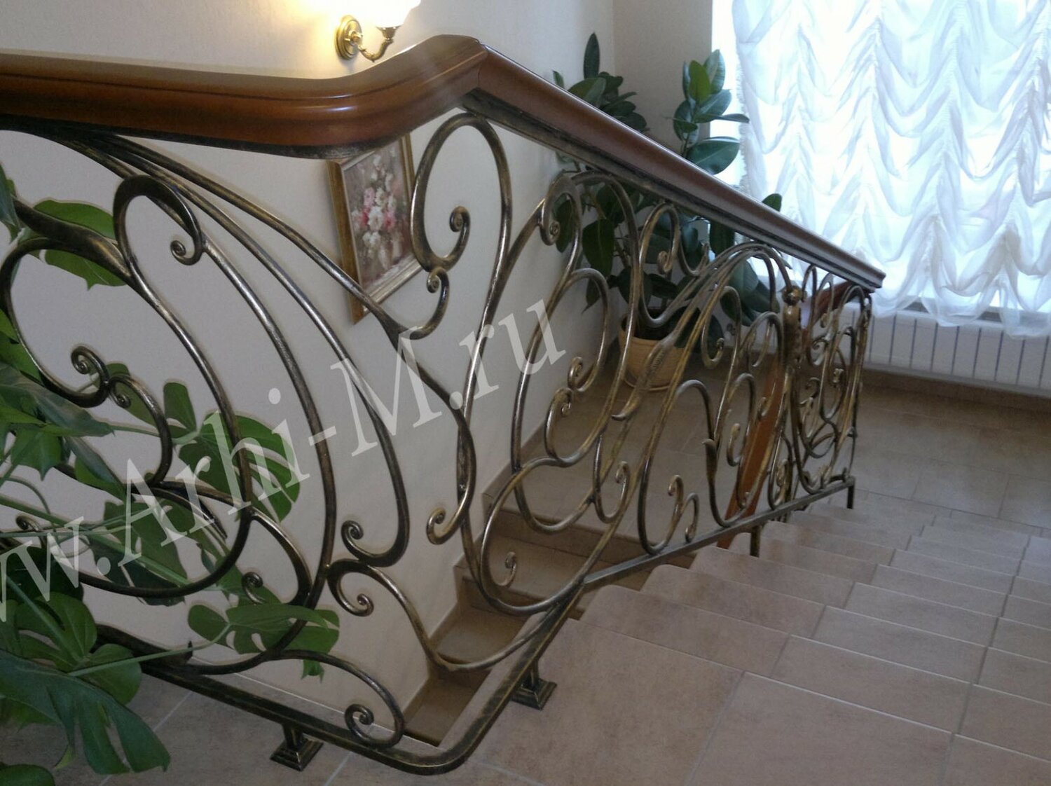 перила ковка ампир, кованые перила, художественная ковка перила, перила ковка, кованые ворота и перила