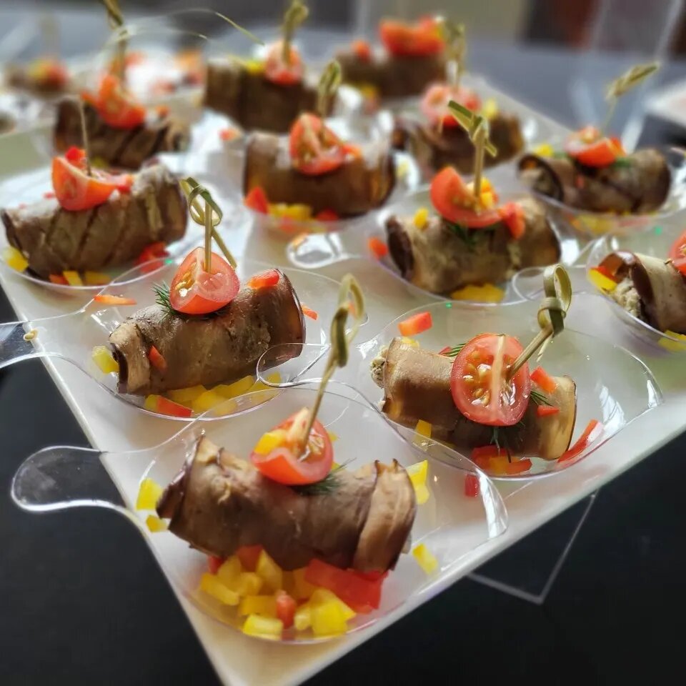 мини закуски, мини закуски классический, закуски на праздник, горячие закуски, закуски