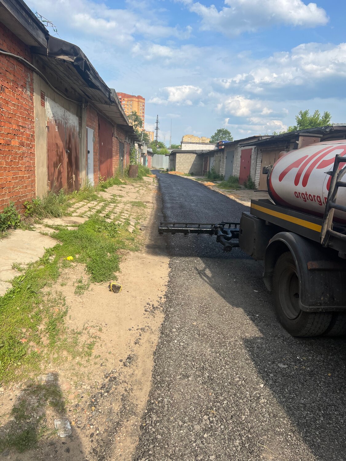 асфальтирование, асфальт на складе, дорога, асфальт, асфальтирование сергиев посад