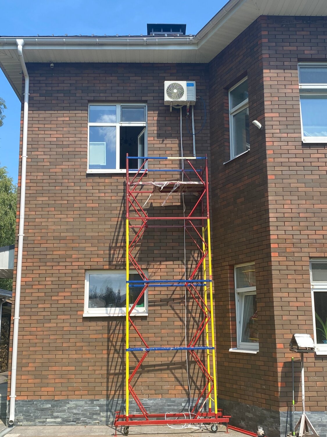 фасадные работы, термопанели фасадные с клинкерной плиткой, клинкерная плитка фасад, фасад кирпич, фасад дома