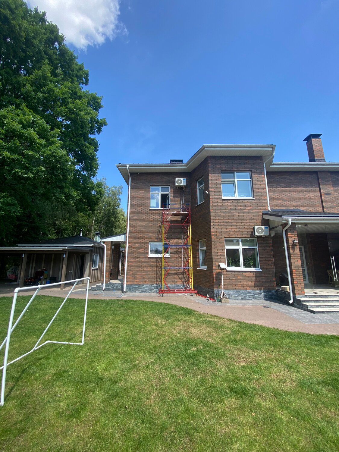 загородный дом, коттедж, дом кирпичный, дома коттеджи, дом таунхаус