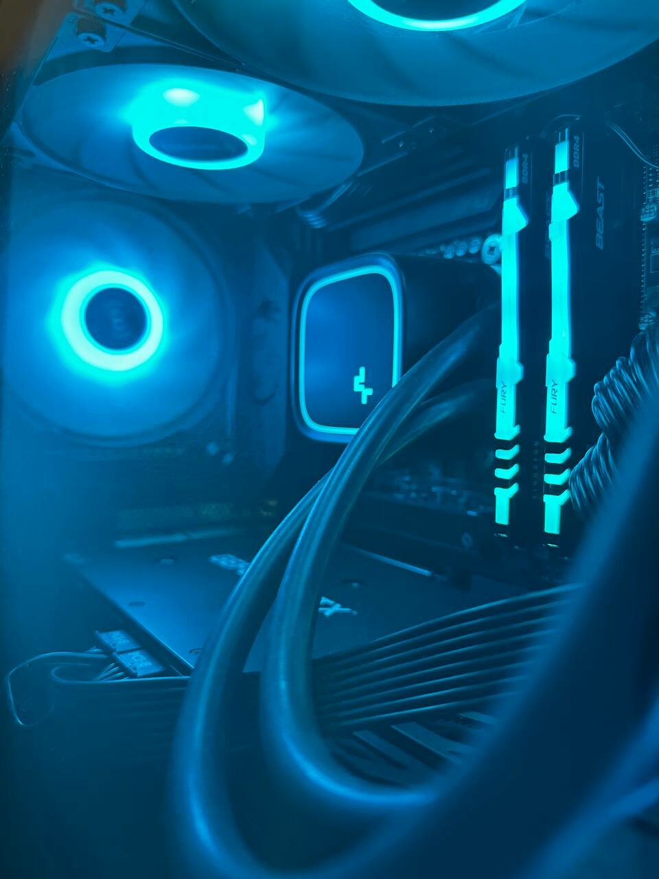 gammaxx l240t, неоновый комп, пк компьютер, компьютеры, комп