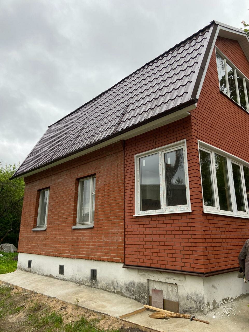 Монтаж фасада из фасадных панелей