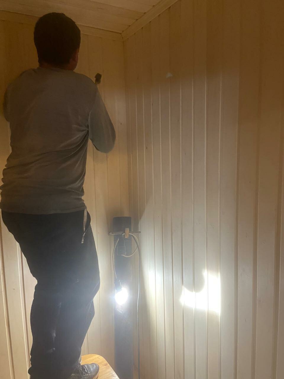 Отделка парной