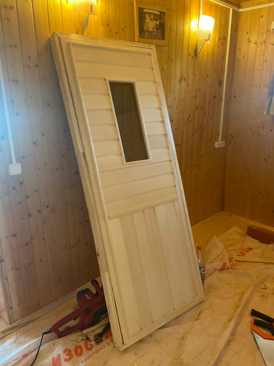 Отделка парной