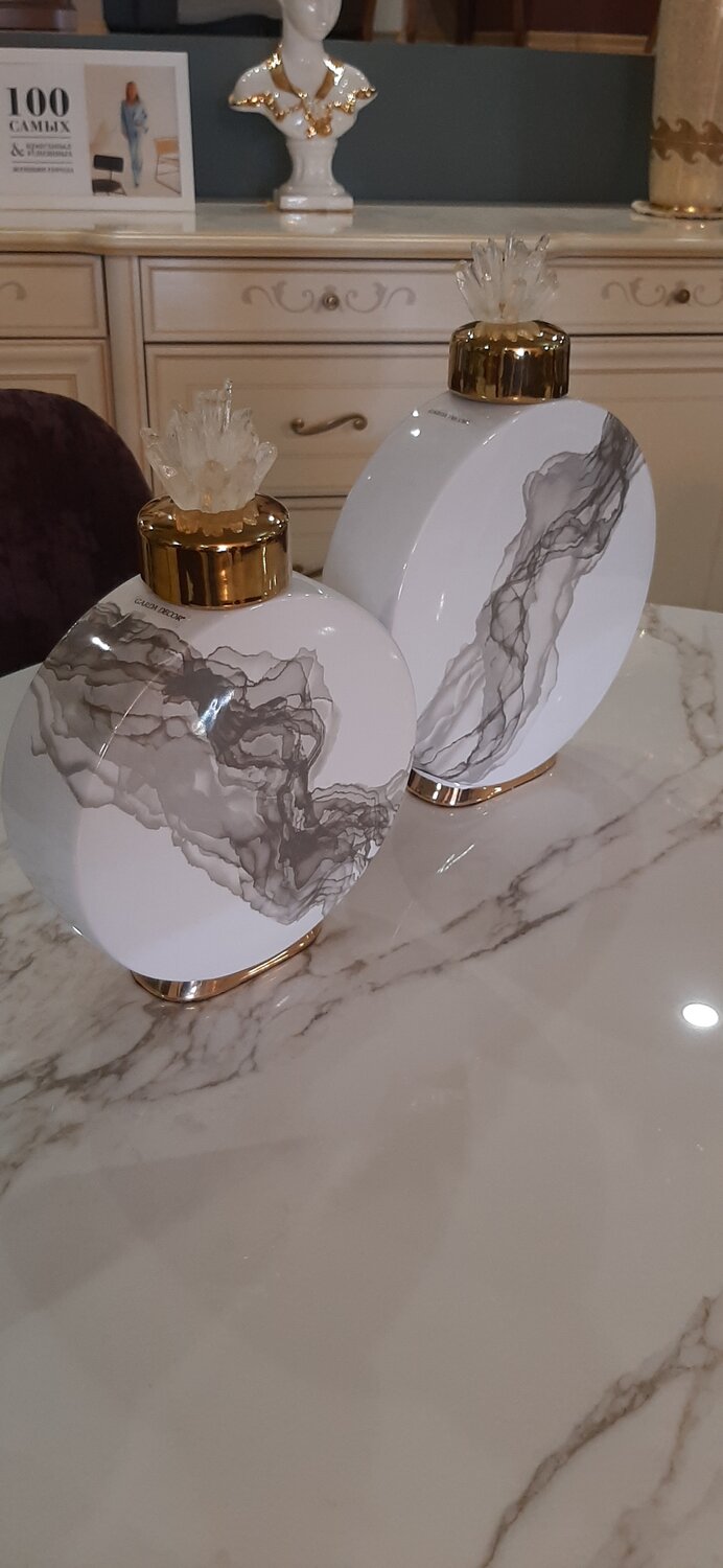 ваза garda decor mt-g330311, ваза керамическая синяя (золотой декор) 55rd4042s, ваза garda decor золотая, ваза garda decor mt-g330307, ваза с крышкой белая с золотом