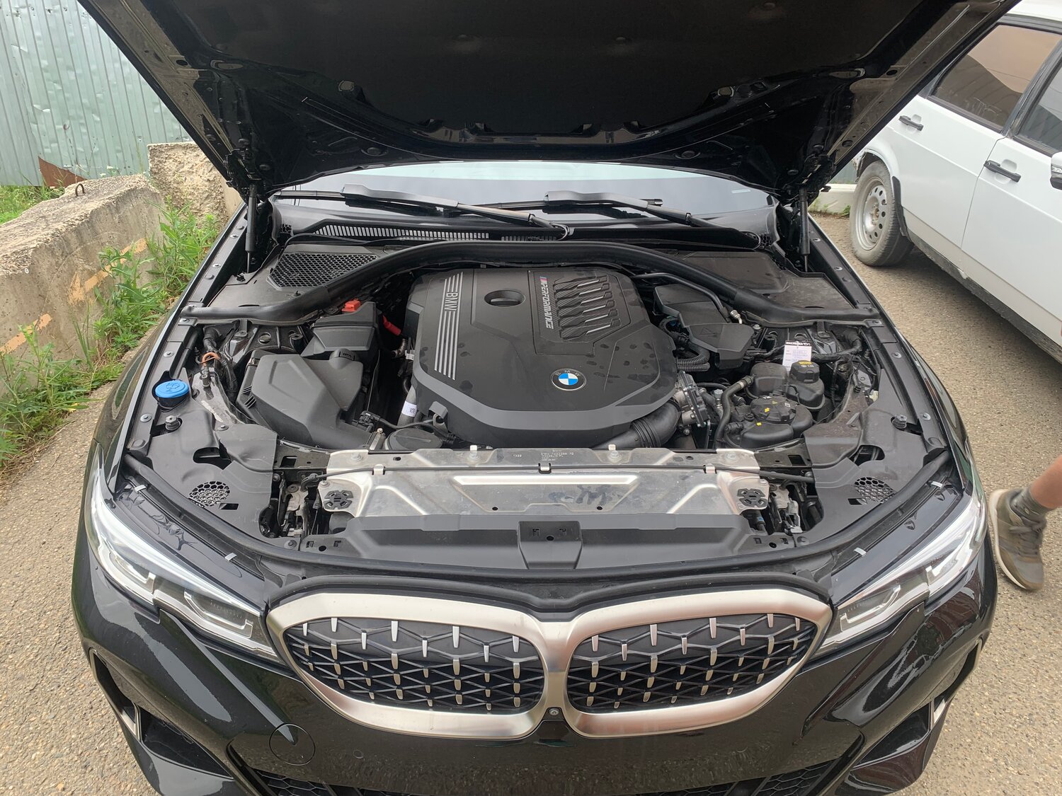 bmw, серая бмв, bmw f30, bmw 3, bmw g30