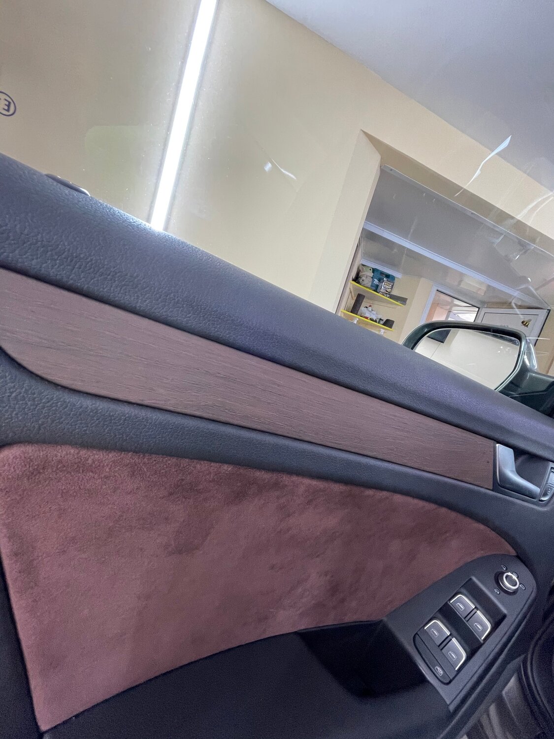 перетяжка дверей audi q7, перетяжка дверей "audi a5", bmw g30 алькантара, алькантара черная, алькантара черная 1,5м al-1 (pr) ksf премиум