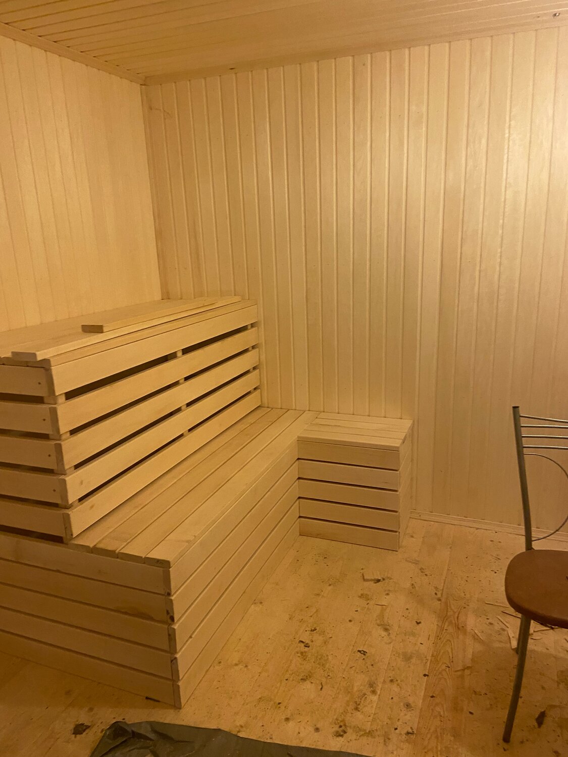 Отделка парной