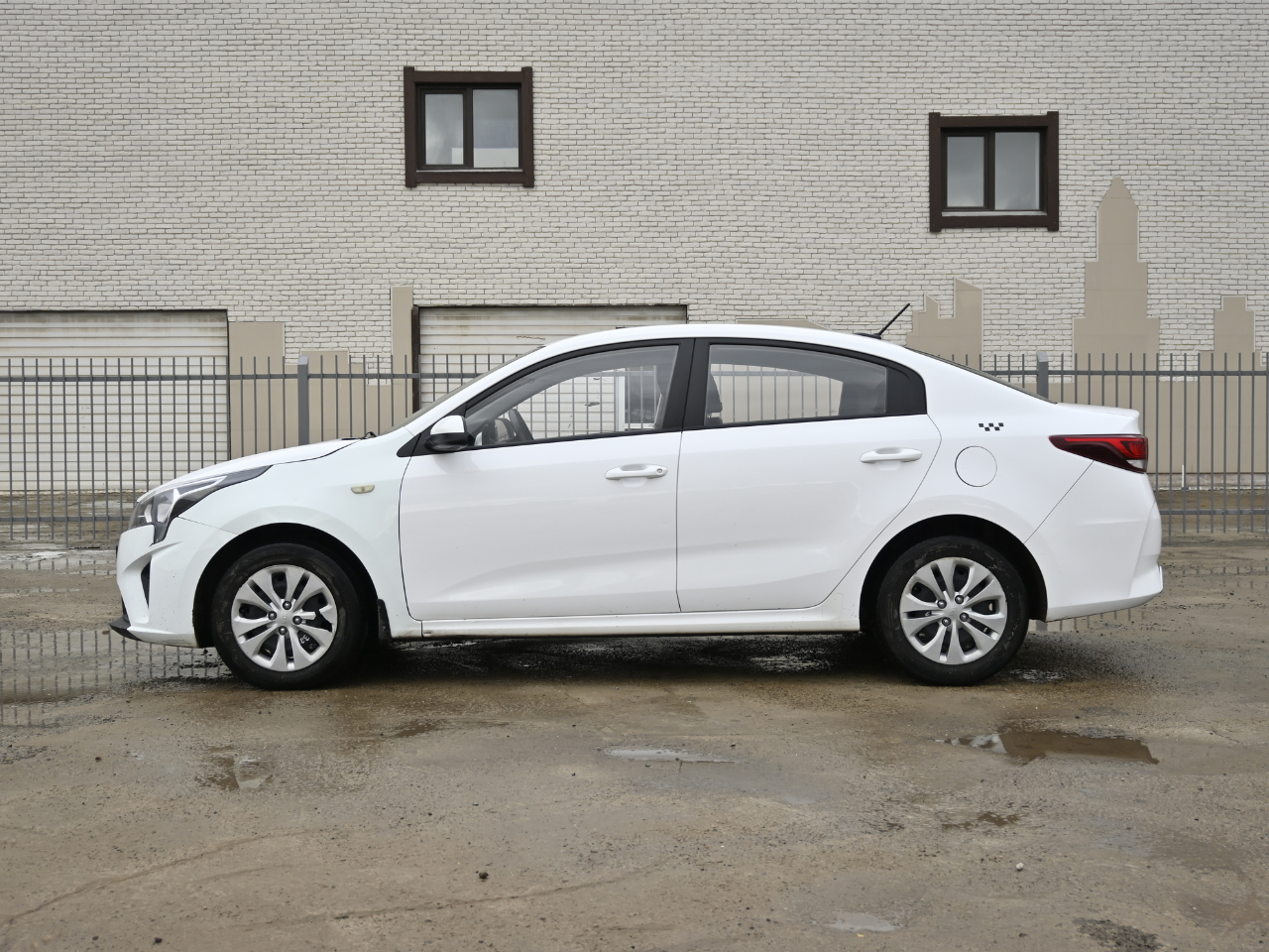kia rio iv, белый киа рио, kia rio, белая киа, Volkswagen Jetta VI Рестайлинг