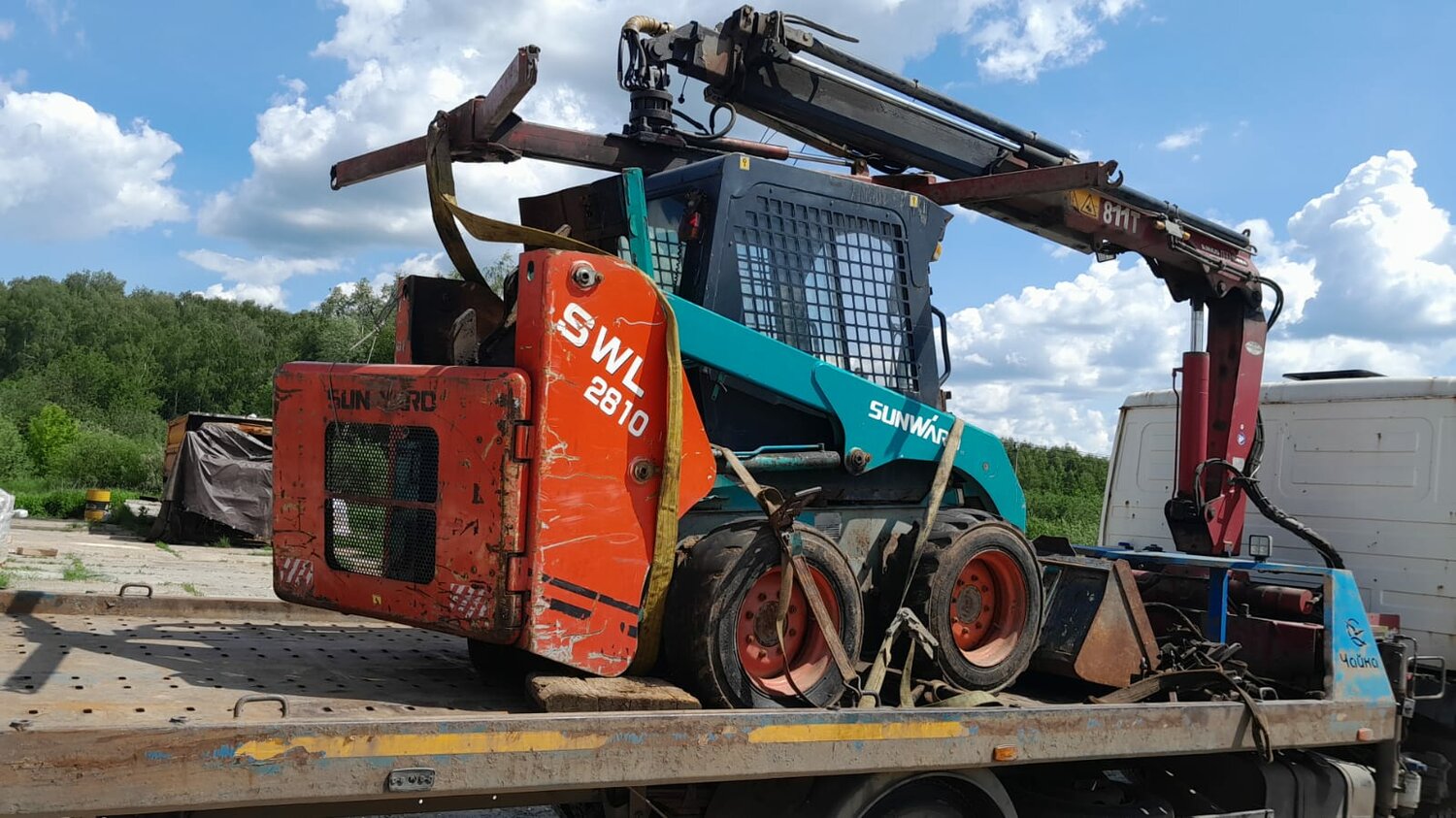 минипогрузчик sunward swl2810, мини-погрузчик sunward swl2820, погрузчик бобкат, мини-погрузчик, мини погрузчик доосан 440