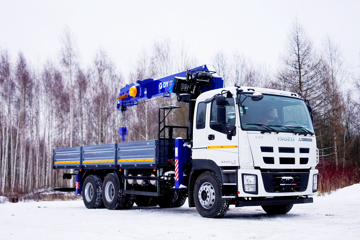 isuzu кму, исузу гига манипулятор, бортовой автомобиль с кму, кму манипулятор, манипулятор isuzu