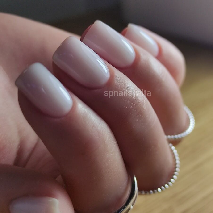 ногти 💅, белая база маникюр, маникюр люксио, маникюр без покрытия, ногти белая база
