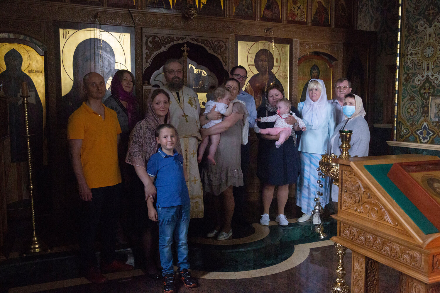крещение, крещение богородицы, протоиерей иоанн осяк, храм покрова пресвятой богородицы, храм покрова божией матери