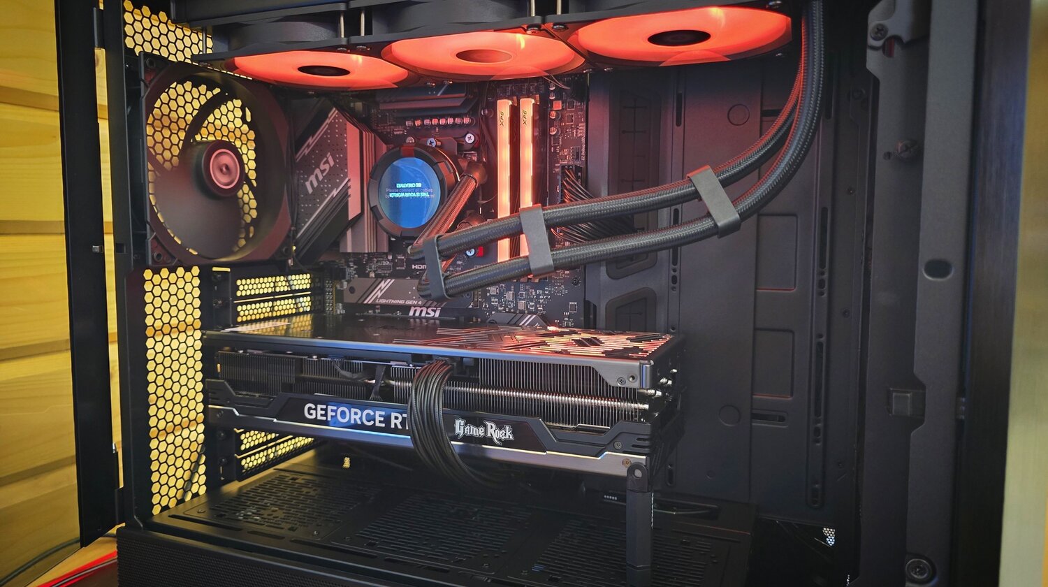 nzxt h510 riser, geforce rtx, компьютерные комплектующие, msi rtx 3070, msi 4060