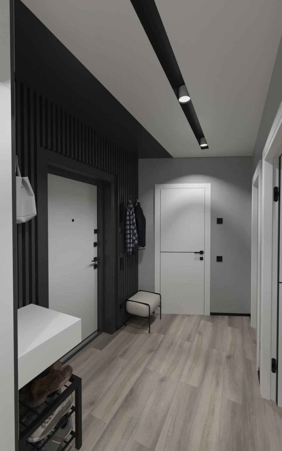 прихожая в современном стиле дизайн, интерьер прихожей, дизайн прихожая, интерьер прихожая в современном стиле, интерьер прихожая