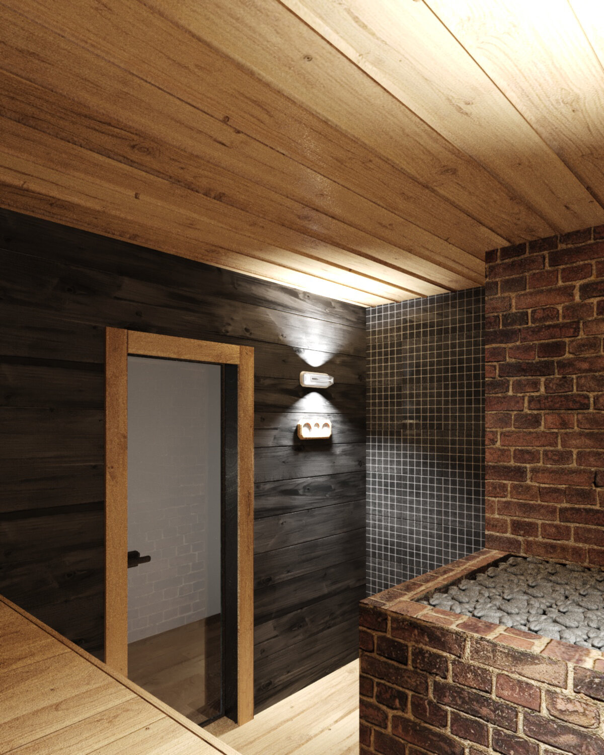 дизайн бани в современном стиле, дизайн современной бани, интерьер бани, современная баня, современная баня интерьер