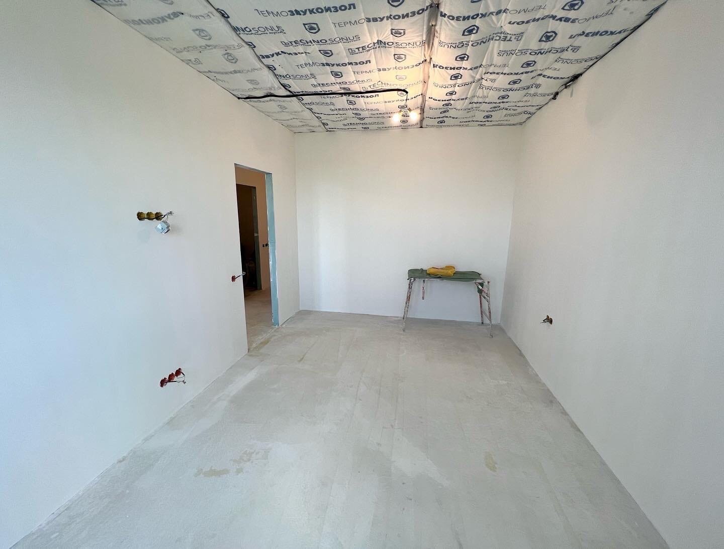 дом в, дом новый, шпаклевка стен, квартир, коттедж