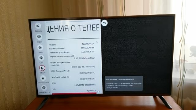 телевизор lg, экран с текстом, автообновление на телевизоре lg, телевизор lg 50lb650v, телевизор lg модель 42lb673v-zb