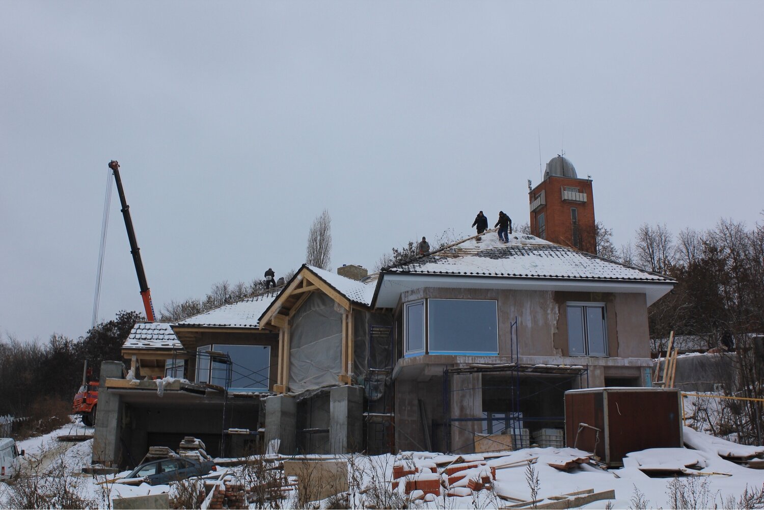 загородный дом, дом, коттедж, деревянный дом, дача