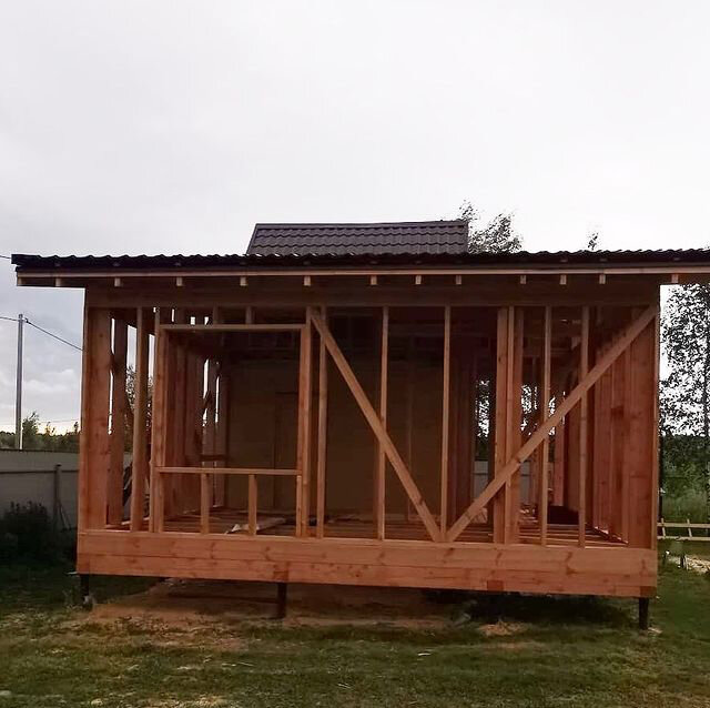 Строительство террасы к дому