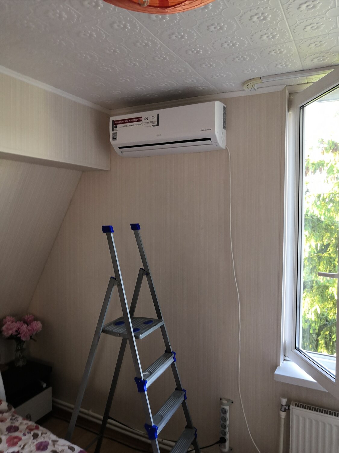 кондиционер, кондиционер в доме, сплит системы, монтаж кондиционера, кондиционер установка