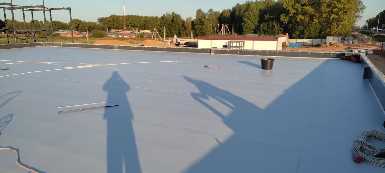 Ремонт кровли из сэндвич панелей мембраной пвх - 96 фото