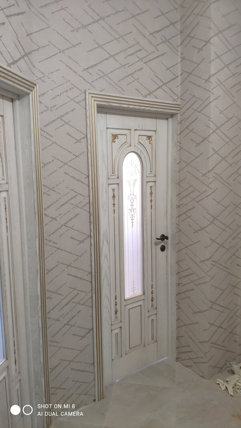 межкомнатные двери, смальта 1013 слоновая кость патина золото, двери классические, прадо двери альберо, элитные двери