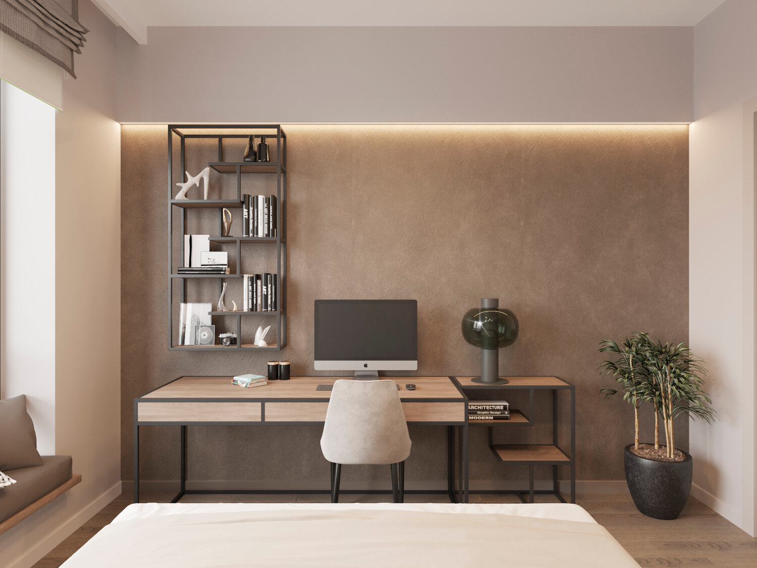 дизайн интерьера, кабинет интерьер дизайн, современный интерьер, интерьер кабинета, дизайн