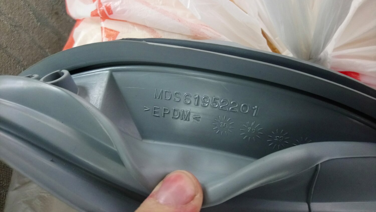 lg f1280nd5 манжета люка, манжета люка lg mds62910602, манжета люка, манжета люка hansa 1022172, этикетка