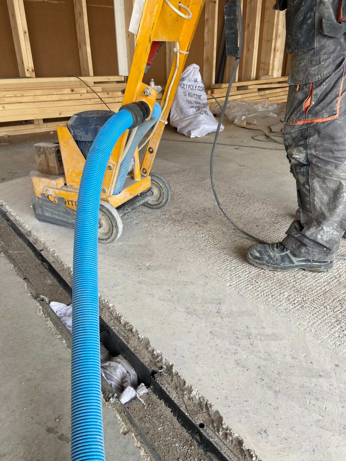 Фрезеровка шлифовка бетонных полов - 92 фото