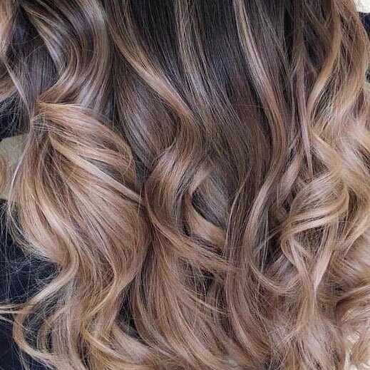 мелирование шатуш балаяж, омбре балаяж на темно русые волосы, сложное окрашивание шатуш, омбре цвет волос, шатуш балаяж