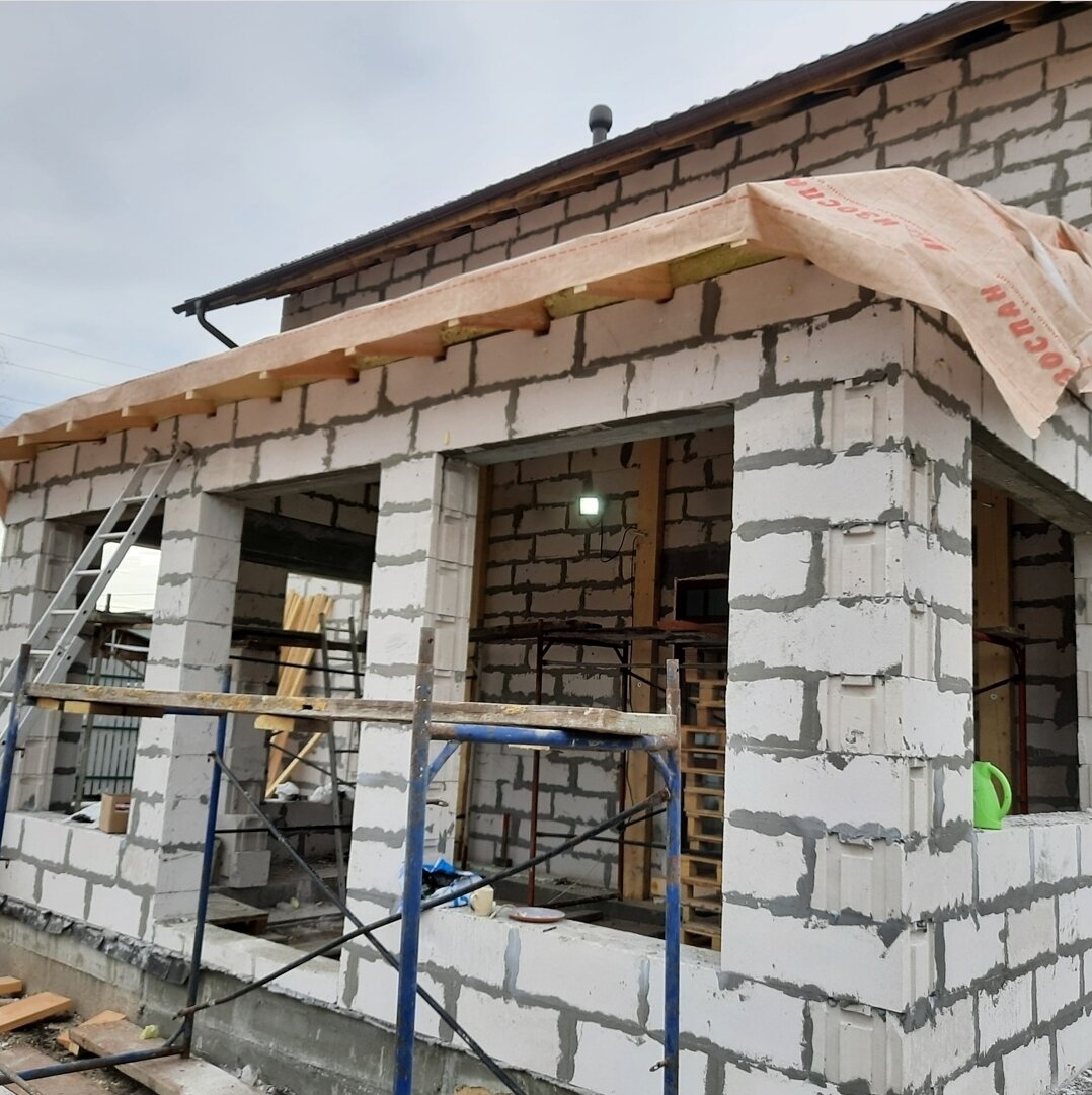 Строительство пристройки к дому