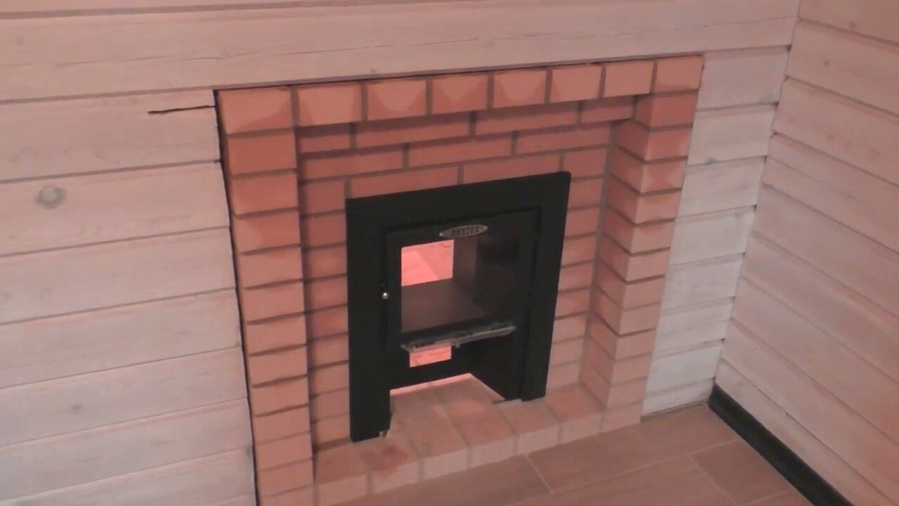 облицовка банной печи, порталы для банных печей из кирпича, печь банная топить из предбанника, облицовка печи в бане кирпичом, печь "ангара №4" с топкой из предбанника