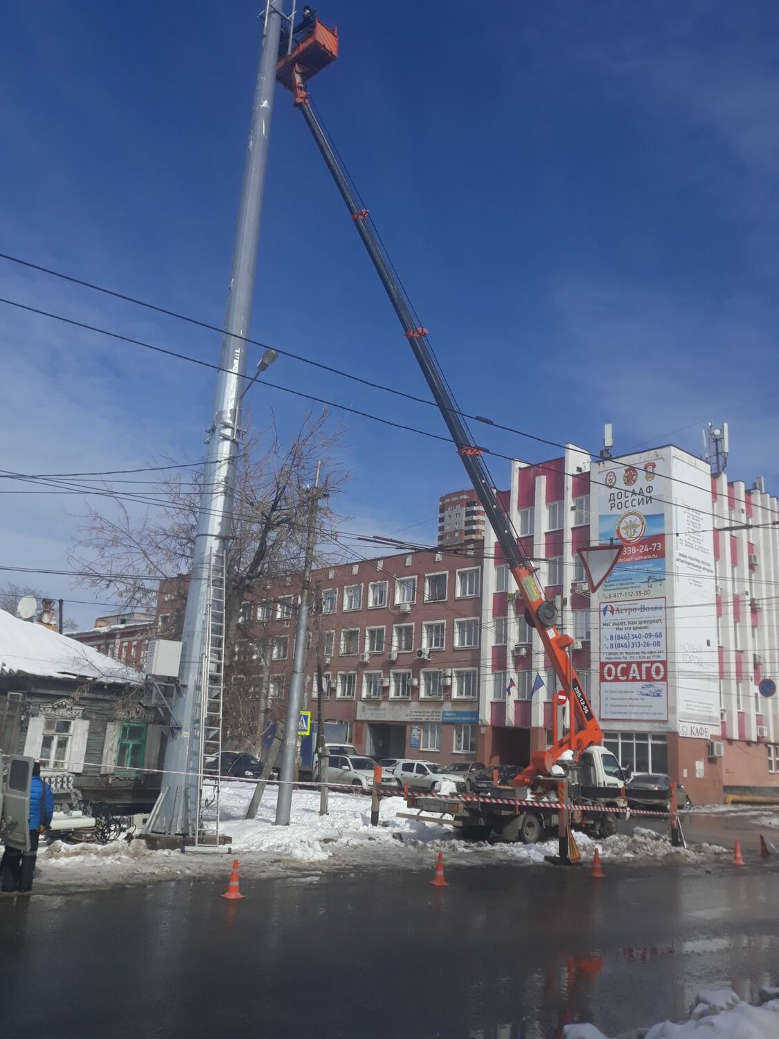 улица, здание, центр ростова, пожар дом сариевых ростов, техника