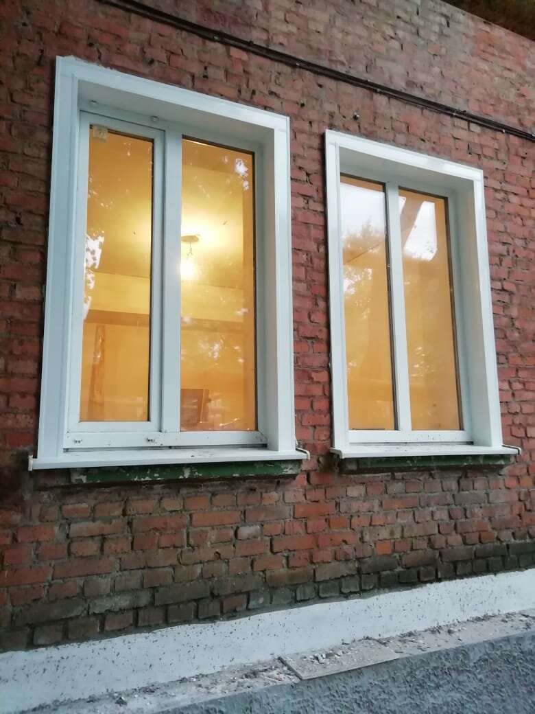 наружная отделка окон, отделка окна снаружи, пластиковые окна в доме, окна пвх, окно