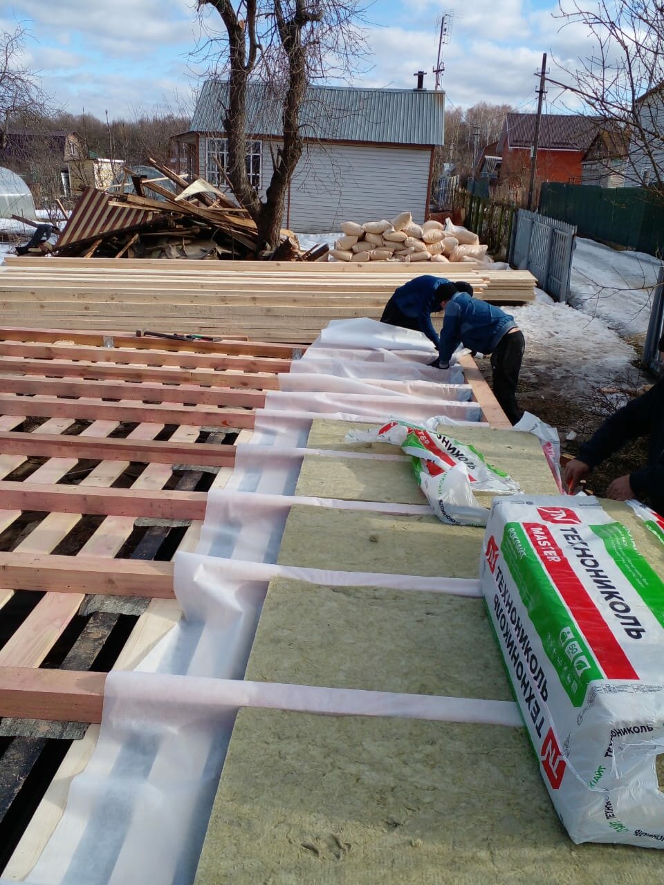 Строительство быстровозводимого дома