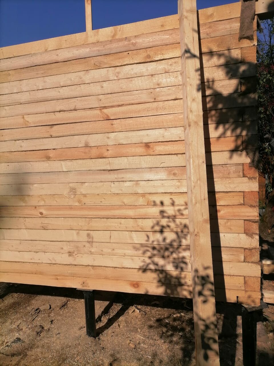 Строительство бани из бруса