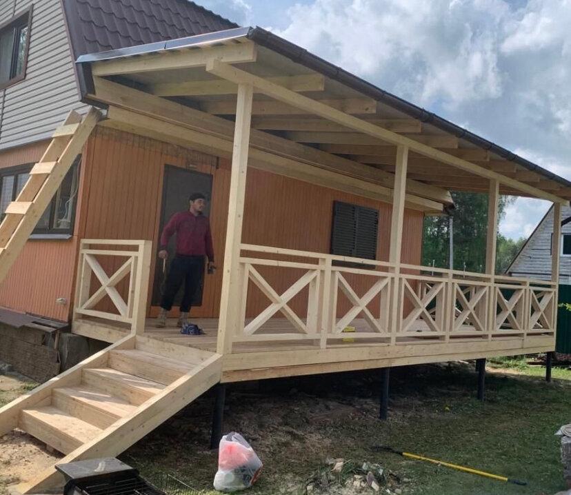 Пристройка веранды