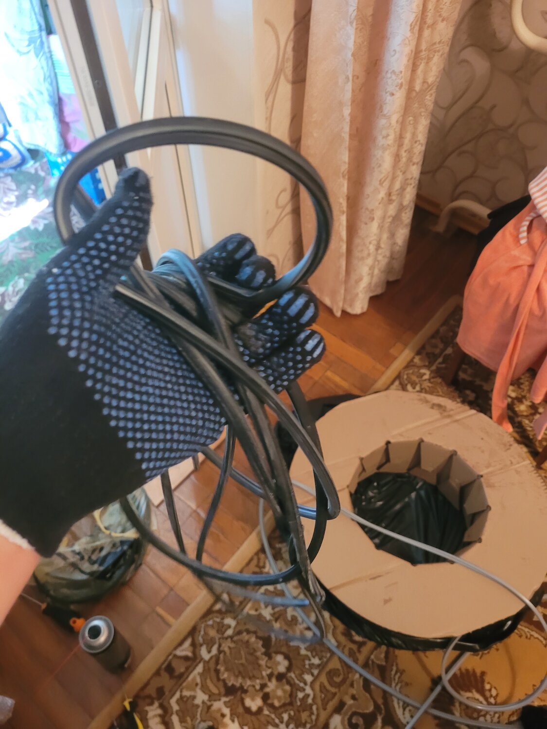 ротанг кашпо, искусственный ротанг, кашпо из ротанга, кашпо из искусственного ротанга, полиротанг